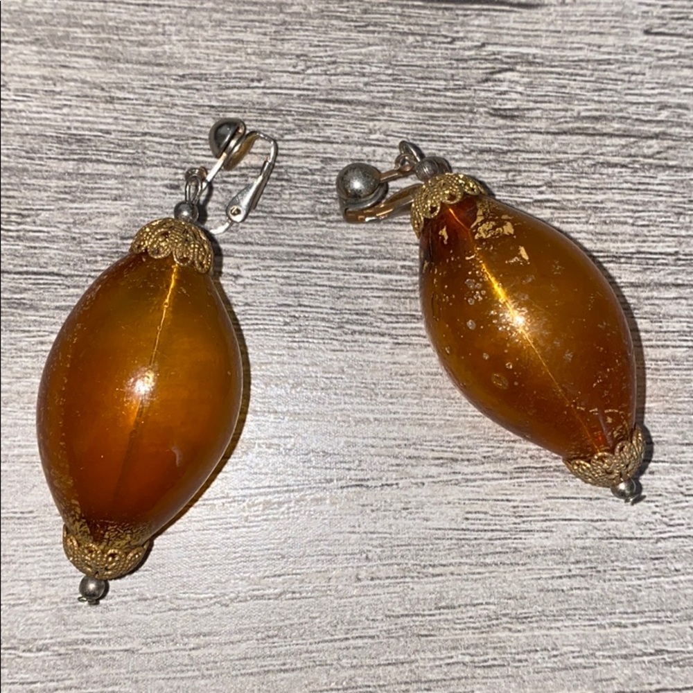 Vintage Clip On Earrings